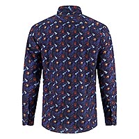 SHIRT VARIOUS GUITARS NAVY - A Fish Named Fred