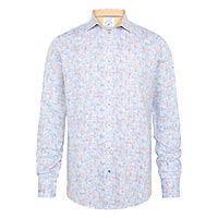 SHIRT WATERCOLOR STRIPES MULTI - A Fish Named Fred