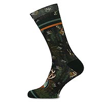 SOCKS WILD LIFE DARK GREEN - A Fish Named Fred