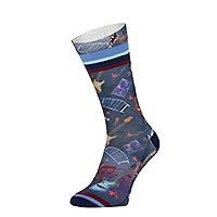 SOCK VARIOUS GUITARS NAVY - A Fish Named Fred