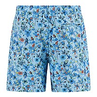 SWIMSHORT AFNF FLORAL LIGHT BLUE - A Fish Named Fred