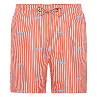 SWIMSHORT AFNF SHARK PEACH - A Fish Named Fred