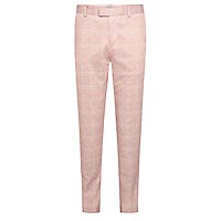 TROUSER CHECK SOFT PINK - Fred's Threads