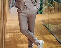 TROUSER THREADS STRUCTURE SAND - Fred's Threads