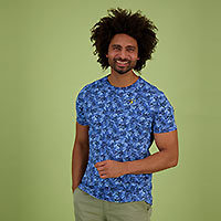 TSHIRT ALL OVER OLIVES - A Fish Named Fred