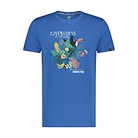 TSHIRT BRAZIL JOURNEY COBALT - A Fish Named Fred