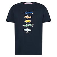 TSHIRT FISH NAVY - A Fish Named Fred