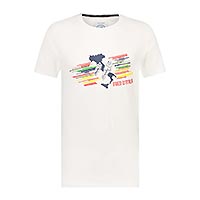 TSHIRT FRED D ITALIA WHITE - A Fish Named Fred