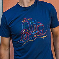 TSHIRT STITCHED SCOOTER - A Fish Named Fred