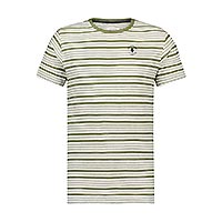 TSHIRT STRIPED GREEN - A Fish Named Fred
