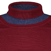 TURTLENECK MERINO BURGUNDY - A Fish Named Fred