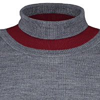 TURTLENECK MERINO GREY - A Fish Named Fred