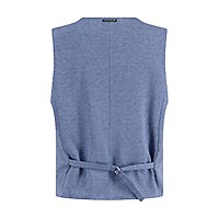WAISTCOAT PIQUE JEAN BLUE - A Fish Named Fred
