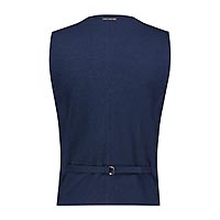 WAISTCOAT PIQUE NAVY - A Fish Named Fred