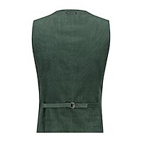 WAISTCOAT RIB DARK FOREST - A Fish Named Fred