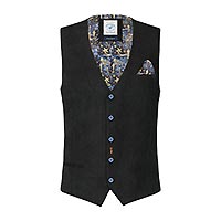 WAISTCOAT SMALL STRUCTURE GREY - A Fish Named Fred