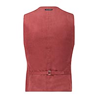 WAISTCOAT SMALL STRUCTURE RED - A Fish Named Fred