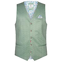 WAISTCOAT STRUCTURE THYME - Fred's Threads
