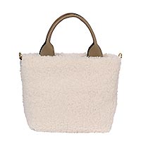 SAC RAQUEL ECOFUR IVORY SIENA - Abro