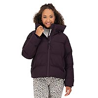 JACKET LEONOR PUFFER PRUNE - Alife and Kickin