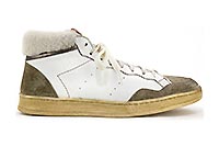 ELIA SNEAKER HI MUD WHITE - Elia Maurizi
