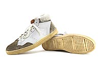 ELIA SNEAKER HI MUD WHITE - Elia Maurizi
