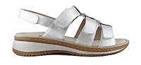 HAWAII SANDALE METAL SILVER - Ara