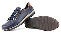 OSAKA ZIP LACE BLEU - Ara