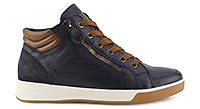 ROMY SPORT HI ZIP BLEU TAN - Ara
