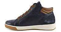 ROMY SPORT HI ZIP BLEU TAN - Ara