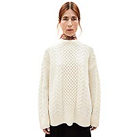 BERFINAA CABLE OATMILK - Armedangels