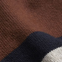 SAATO NAVY CAMEL GREY - Armedangels