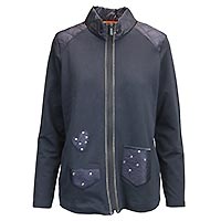 BLOUSON STELLA BLEU - Bagoraz