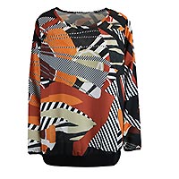 TOP CLOTILDE NOIR TERRACOTTA - Bagoraz