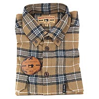 OVERSHIRT KENDY MARRON - B.O. Bande Originale