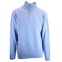 PULL HARRIS HALFZIP SKY BLUE - B.O. Bande Originale