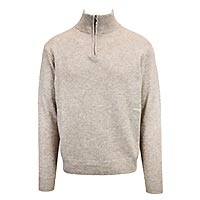 PULL HARRY HALF ZIP SAND MIX - B.O. Bande Originale