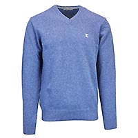 PULL HENRY V DENIM BLUE - B.O. Bande Originale
