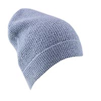 FILIPPA BEANIE BLUE SHADOW - Basic Apparel