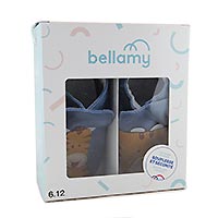 Bellamy Chaussons Fille De Couleur Gris 2071934-gris00 - Modz