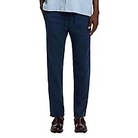 172 SLIMTAPE BRODY LINEN BLD PANT DARK SAPPHIRE - Selected