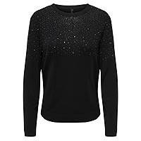 ANABELLA KNIT DARK SILVER - Only