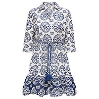 ANNA DRESS MED BLUE - JDY