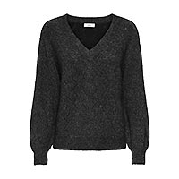 ASPEN VNECK PULL BLACK LUREX - JDY