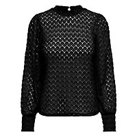 AVERY LACE TOP BLACK - JDY