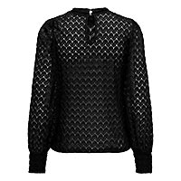 AVERY LACE TOP BLACK - JDY