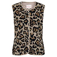 BABY TEDDY VEST BLACK - Only