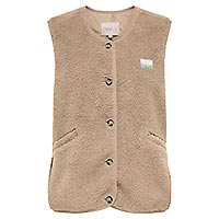 BABY TEDDY VEST CUBAN SAND - Only