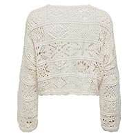 BEACH CARDIGAN CLOUD DANCER - Only