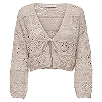 BEACH CARDIGAN PUMICE STONE - Only